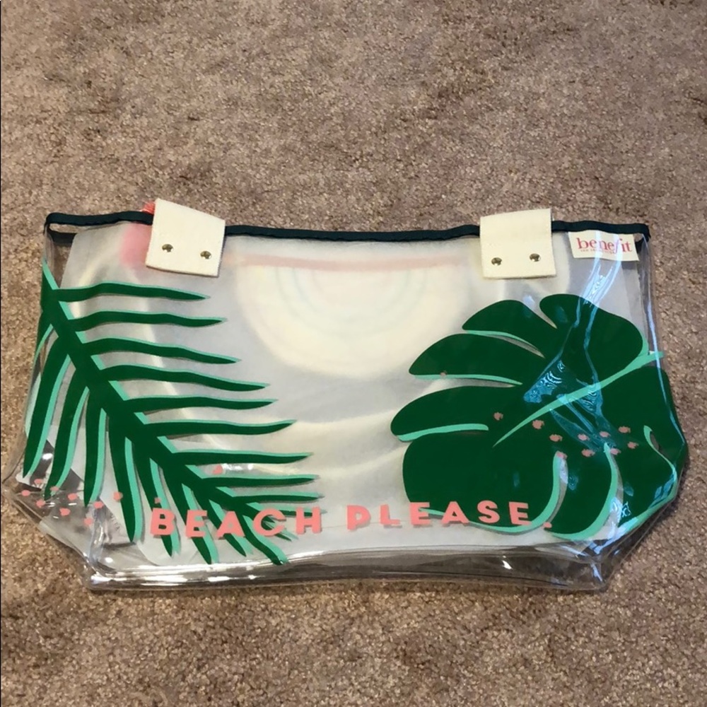 benefit cosmetics beach bag